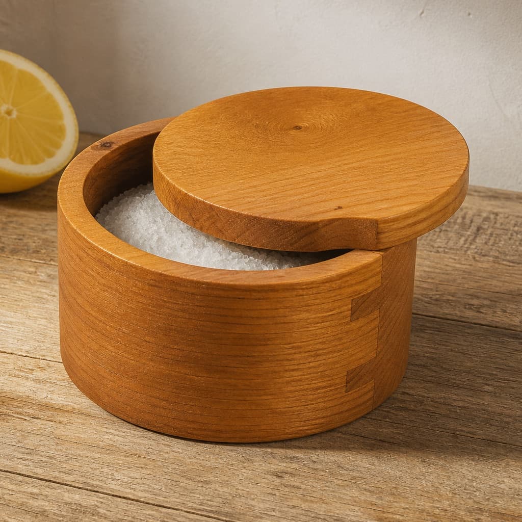 Honey Cedar Salt Cellar