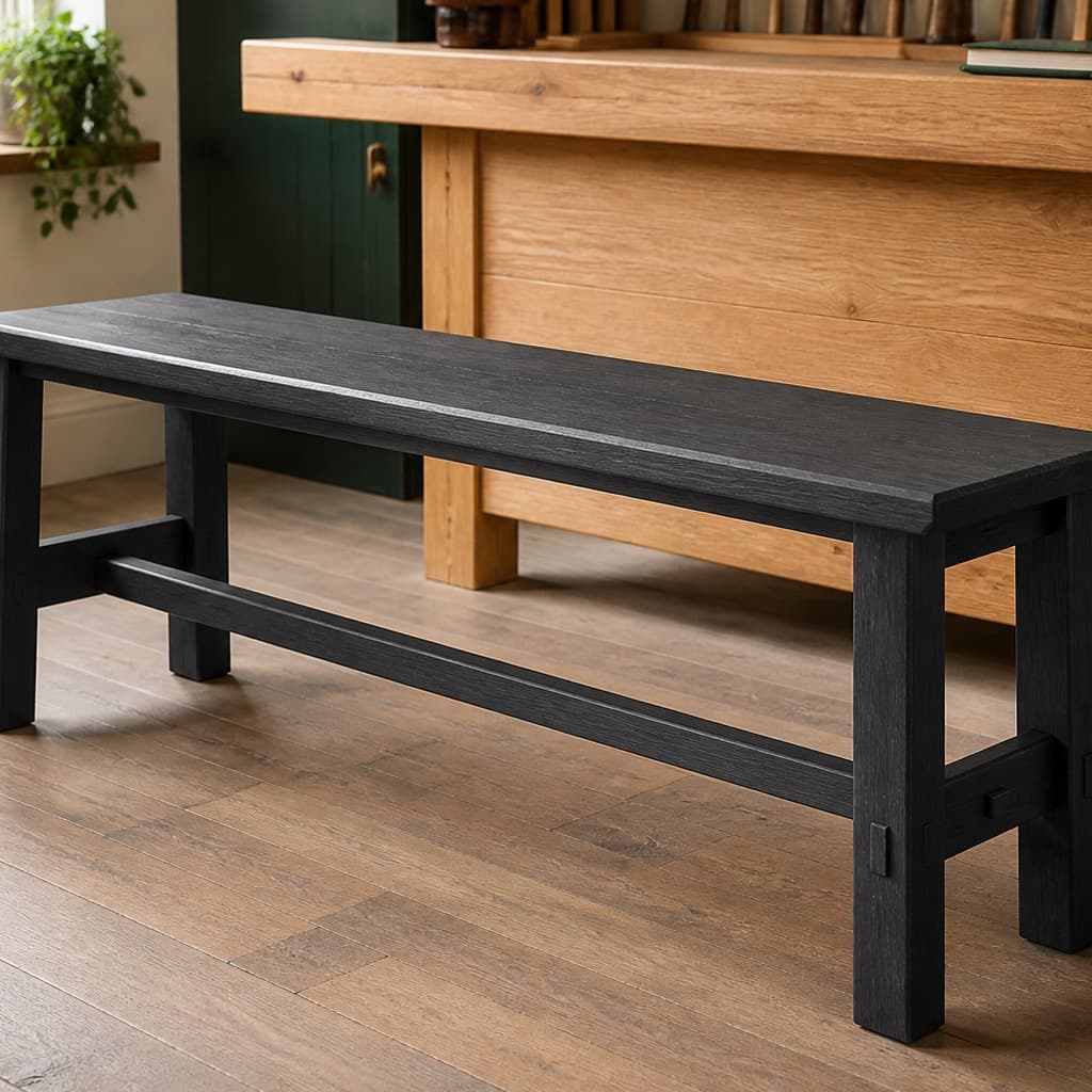 Charcoal Field Bench