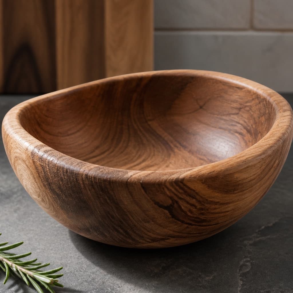 Natural River Stone Bowl