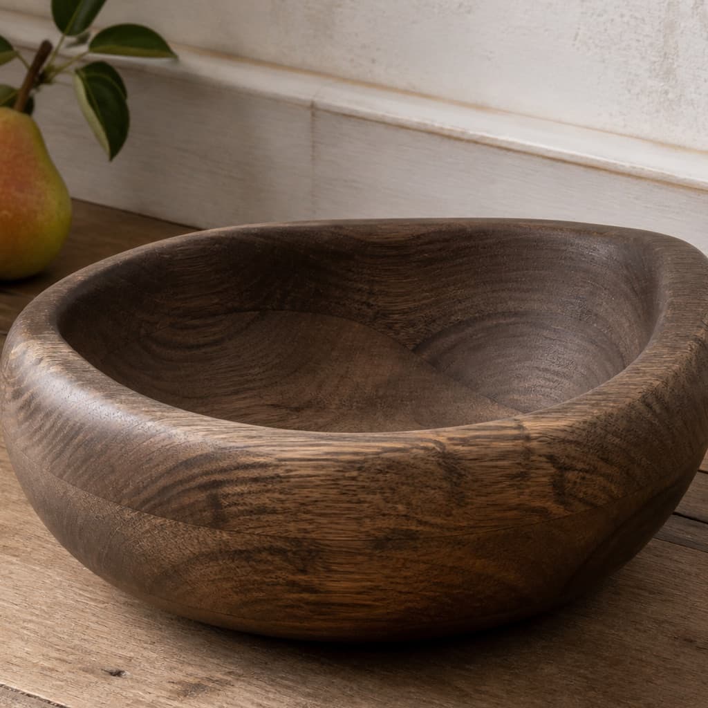 Smoked River Stone Bowl
